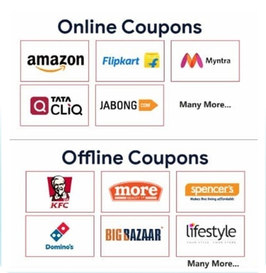 Loyalty and reward voucher categories